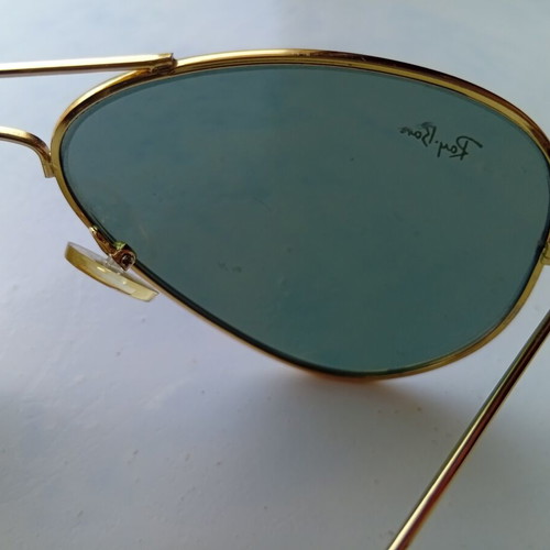 Ray Ban sunglasses used, gold