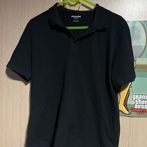 Jack & Jones Polo T-shirt black L like new