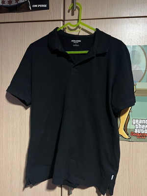 Jack & Jones Polo T-shirt black L like new