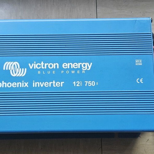 Victron 12/750 inverter used, pure sine wave