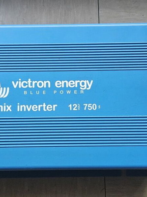 Victron 12/750 inverter used, pure sine wave