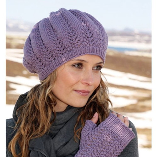 Handmade knit hat made to order, cigar color