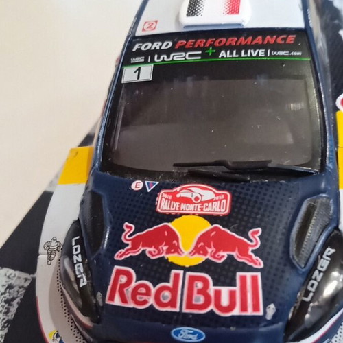 Ford Fiesta WRC collectible miniature car like new