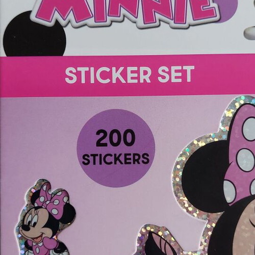 Minnie stickers new, set of 200 pieces