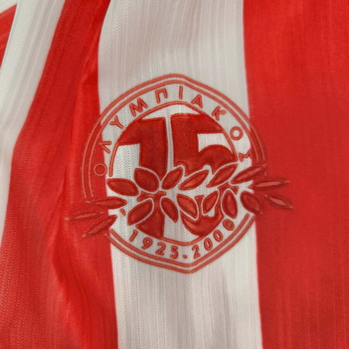 Olympiacos Jersey 2000-2001 Anniversary 75 Years Like New