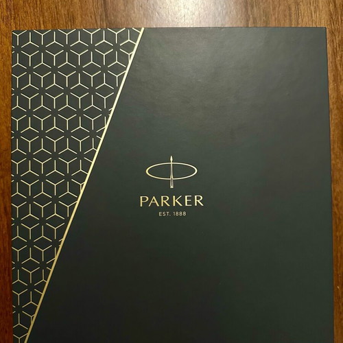 Parker Est. 1888 Notebook Black New