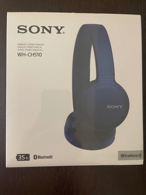 Sony WH-CH510 Ασύρματα Bluetooth On Ear Ακουστικά Navy Blue καινούργιο