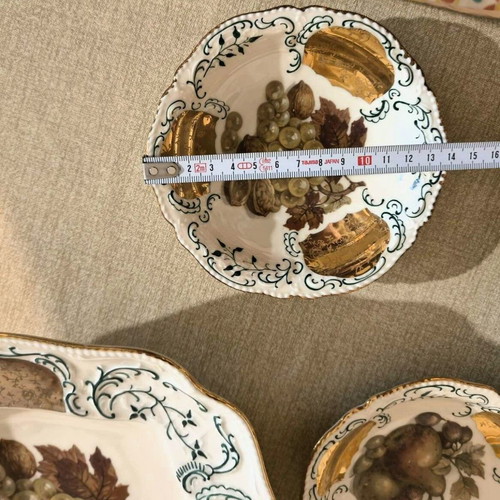 Rosenthal Sanssouci porcelain set 1+6 like new with gilded details