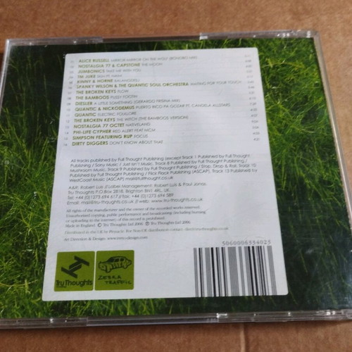 Shapes Compilation Tru Thoughts-Zebra Traffic CD used