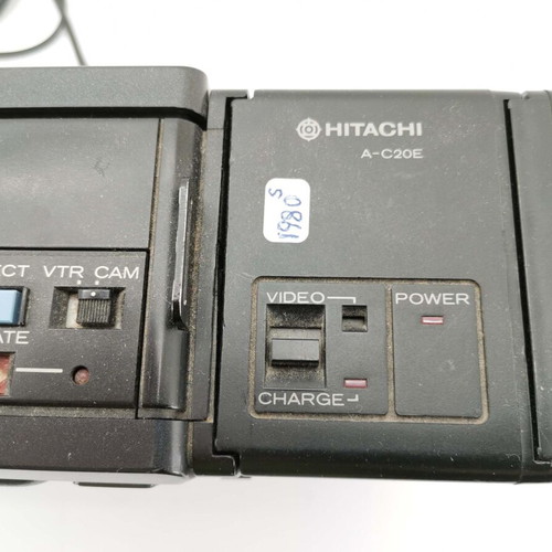 Hitachi VW-500E video camera used, vintage 1970, functional