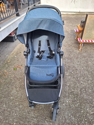 Комбинирана количка, столче за кола и кошче Just Baby употребявани в много добро състояние