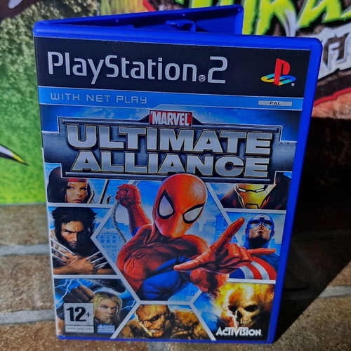 Marvel Ultimate Alliance PS2 mint, Greek version