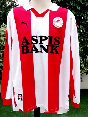 Olympiakos Original Jersey 1998-1999 Long Sleeve Like New