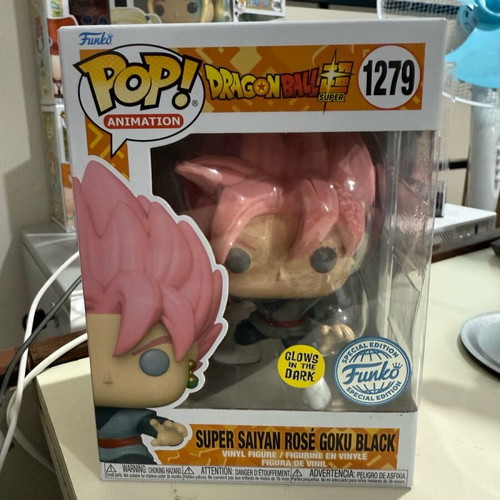 Funko Pop! Dragon Ball Super Super Saiyan Rosé Goku Black new