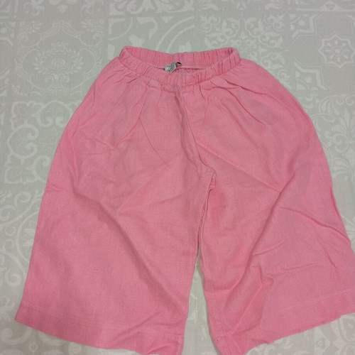 Pink Yell Oh! Girls' Pants like new, wide legs, linen blend