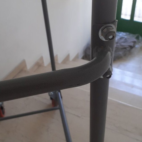 Metal trolley ZOWN like new with 4 wheels and brake