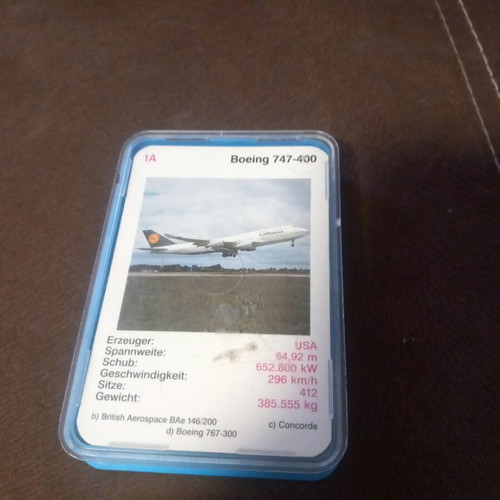 Quartet Card Game used