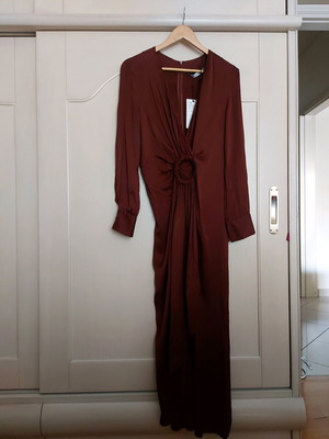 Zara dress L brown new