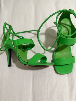 Tommy Hilfiger high-heeled sandals new, size 39, green
