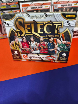 Panini Euroleague Basketball Select Hobby Box 2025-26 καινούργιο