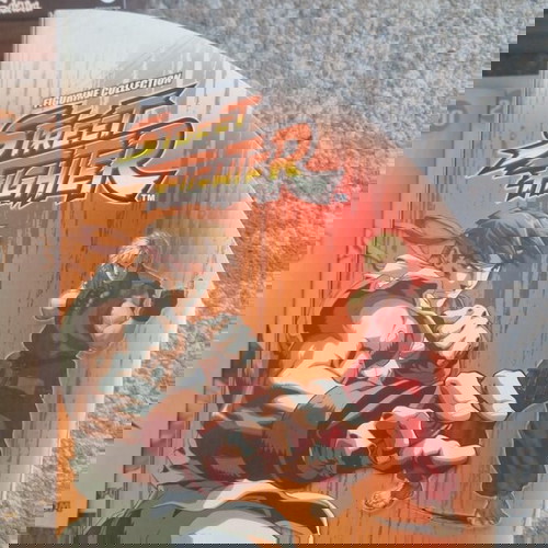 Street Fighter collection with 22 sealed figures and magazines, new