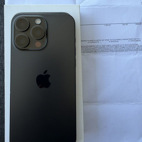 Apple iPhone 15 Pro Max 256GB Black Titanium