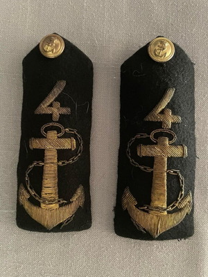 Navy Cadet Epaulets 1939 like new