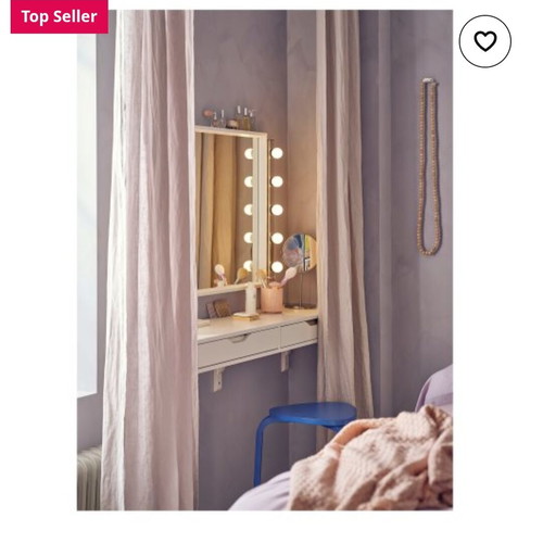IKEA wall light new stainless steel