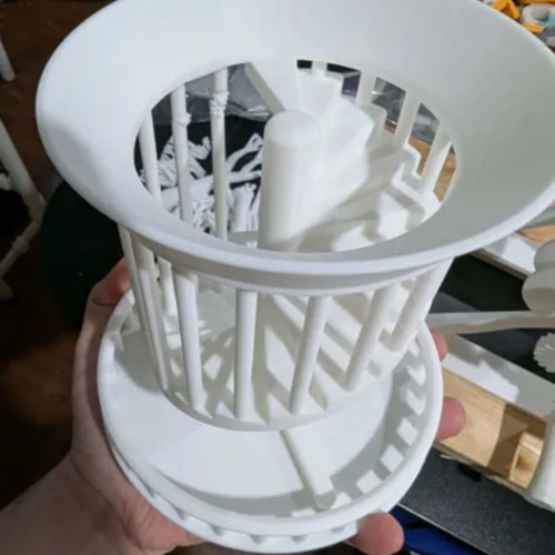 Dice Tower new, printed, height 15 cm