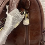 Cream Bear backpack, brown