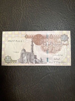 Egyptian 1 Pound Banknote 2017 new collectible