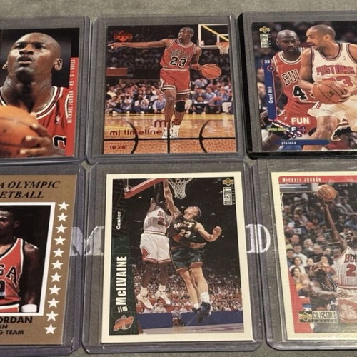 Michael Jordan 12 rare cards used