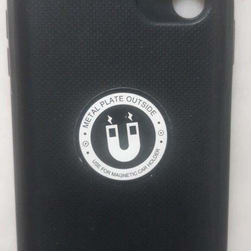 iPhone 11 phone case blue with ring and magnet for car, like new