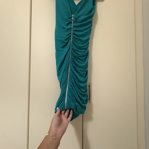 Slim dress with zipper back, size S-M