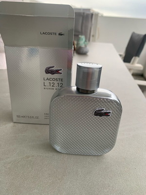 Lacoste L.12.12 Silver Grey Eau De Parfum 100ml καινούργιο