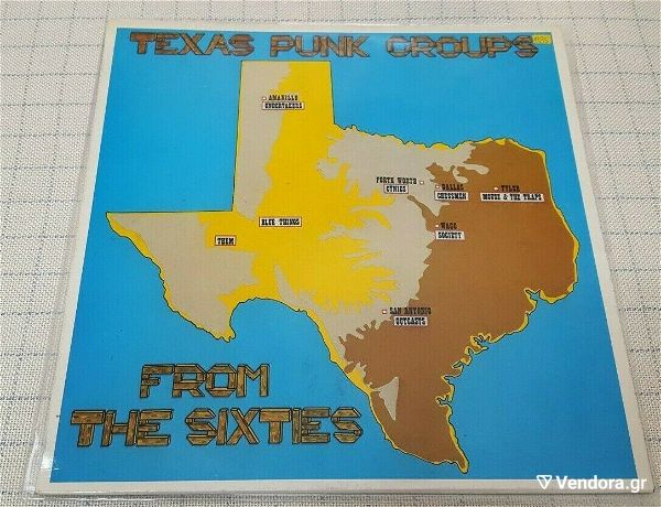  Various – Texas Punk Groups From The Sixties LP France 1982'