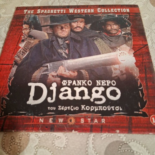 Django DVD action movie in good condition with subtitles