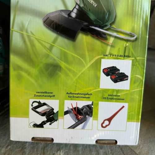 Rechargeable grass trimmer 18V Mr. GARDENER AT 1824-3 Li PXC new