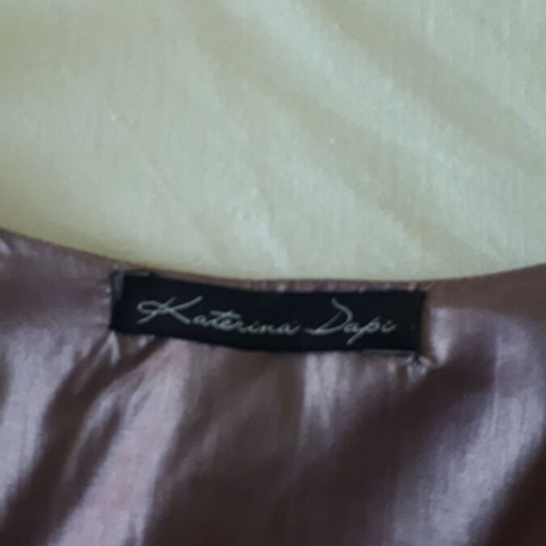 Katerina Dapi dress purple medium like new, handmade