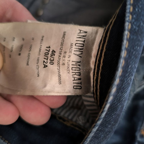 Antony Morato men's jeans no 30 used, blue