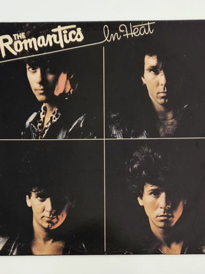 The Romantics In Heat vinyl album used, Greek edition 1983