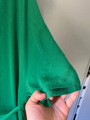 XXLOVE Πράσινο Φόρεμα Με Ζώνη Plus Size Μεταχειρισμένο