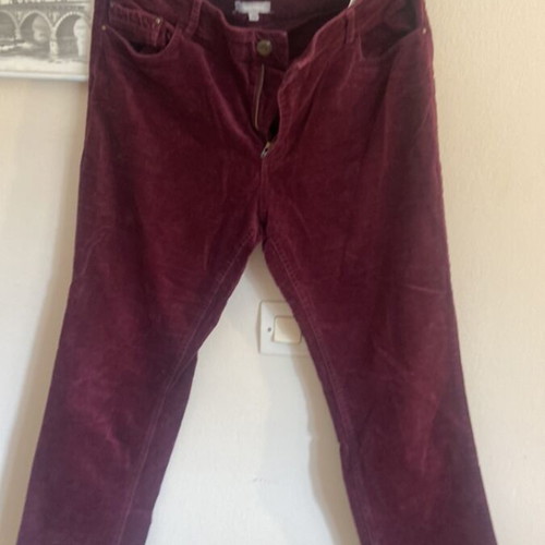 Velvet pants used, size 40