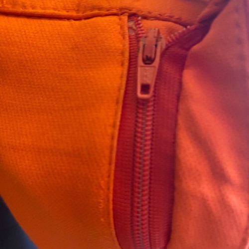 Zara women's orange pants like new, size L