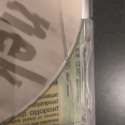 Nek Laura non c'è CD single used, pop