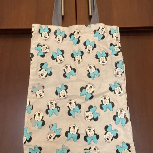 Mini shopping bag used, 30x42 cm with phone pocket