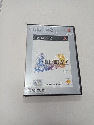 Final Fantasy X Platinum PlayStation 2 μεταχειρισμένο με βιβλίο