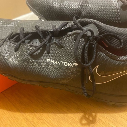 Nike Phantom men's football shoes used, size 42, black