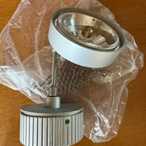 Luci Italia industrial aluminum spot light like new