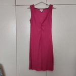 Ann Taylor midi dress small medium like new, pink
